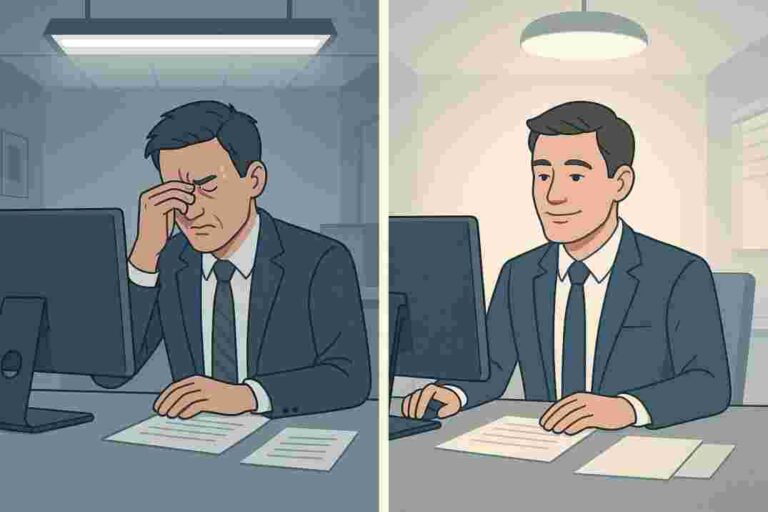 Is Office Lighting Affecting Your Vision?