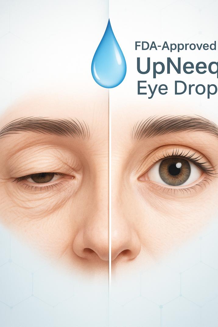 UpNeeq Eye Drop Treatment Seattle | Droopy Eyelids Cannon