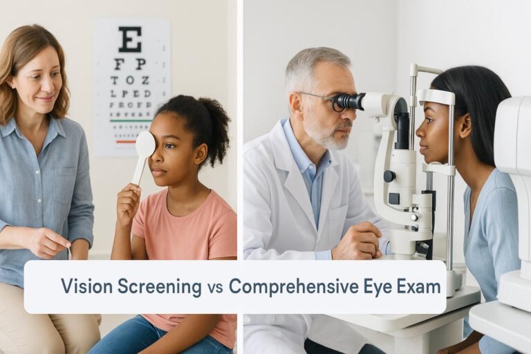 Eye Exams vs. Vision Screenings: Why the Difference Matters